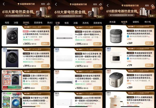 誰是冠軍單品:抖音電商618熱賣金榜揭曉162個細分品類TOP1!(圖3)